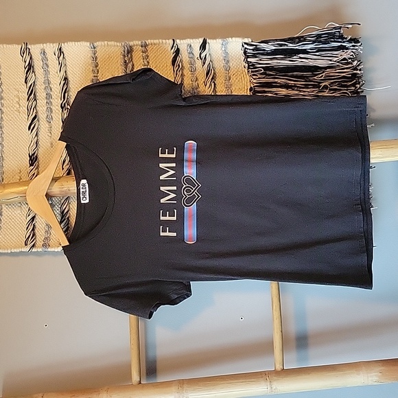 Chrldr FEMME Perfect T Shirt - Picture 1 of 4